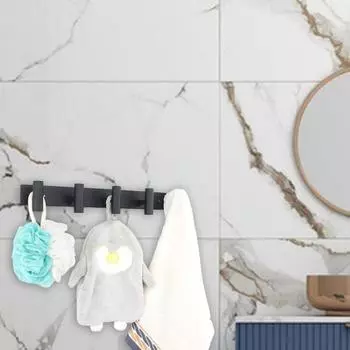 Вешалка для одежды в прихожей, крючок для полотенец, прочная, несущая, устойчивая к ржавчине, простая установка 1pc