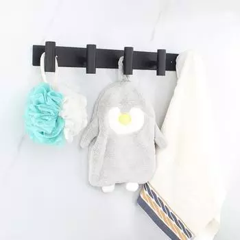 Вешалка для одежды в прихожей, прочный крючок для полотенец, прочный, выдерживающий нагрузку, устойчивый к ржавчине, простая установка, настенный крючок для полотенец, вешалка для спальни 1pc