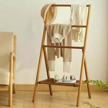 Вешалка для одежды в спальне рядом с кроватью, артефакты для одежды, напольная вешалка для кровати, складная вешалка для полотенец в ванной комнате, стойка для одежды