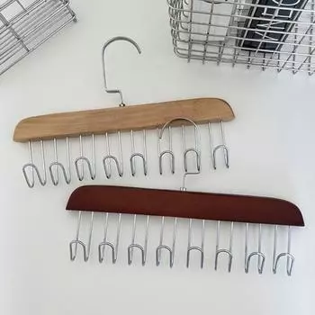 Вешалка для одежды Yousheng, деревянный держатель для строп, вращение на 360 градусов, легкий доступ, устойчивая к ржавчине поверхность без заусенцев, органайзер для шкафа, вешалка, крючок хаки
