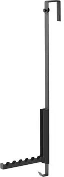 Вешалка для отпаривателя Yamazaki Jitsugyo черного цвета, которую можно сложить, когда она не используется. Размеры: примерно Ш2 x Г21 x с использованием нижней стойки для глажки. чёрный