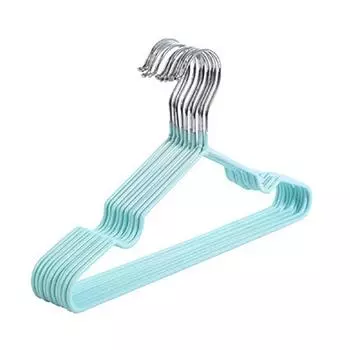 Вешалка для пальто толстая бытовая бесследная простая вешалка для пальто металлическая для взрослых и детей с нескользящей выемкой вешалка для пальто 30*18