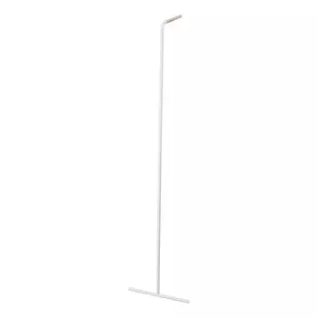 Вешалка для пальто Yamazaki Jitsugyo Slim, белая, приблизительная. Ш38,5 x Г42 x В160 см. Вешалка-вешалка Tower Hanger Rack 7550