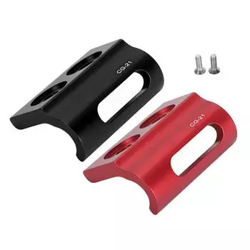 Передний держатель переключателя передач, алюминиевый сплав, адаптер для крепления переключателя передач, прочная устойчивая рама, крюк для переключения передач f Black