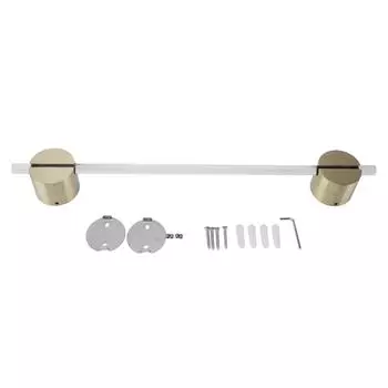 Вешалка для полотенец для ванной комнаты акриловая настенная водонепроницаемая вешалка для полотенец для дома и отеля 60cm/23.6in