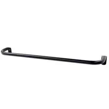 Вешалка для полотенец Матовый черный [monoKOZZ] [Толстая труба] [Ширина 800 мм]