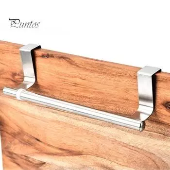 Вешалка для полотенец над дверью шкафа, регулируемая длина, органайзер для полотенец в ванной, не требуется сверление, вешалка для полотенец, устойчивая к ржавчине и влаге, нержавеющая сталь