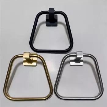 Вешалка для полотенец Tuqiu Gold, настенная, черная, для ванной комнаты, держатель для полотенец из никеля SUS304