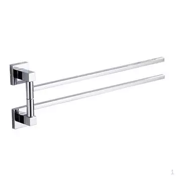 Вешалка для полотенец в ванной комнате, держатель для хранения ванны, 3 полюса/4 полюса/2 полюса 43x14.3cm