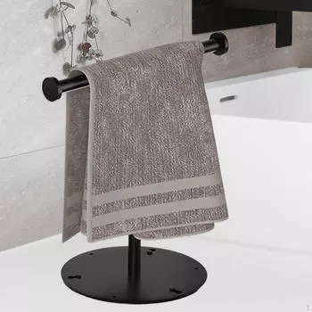 Вешалка для полотенец в ванной, вешалка для рук, вертикальная штанга Without Spray Bottle