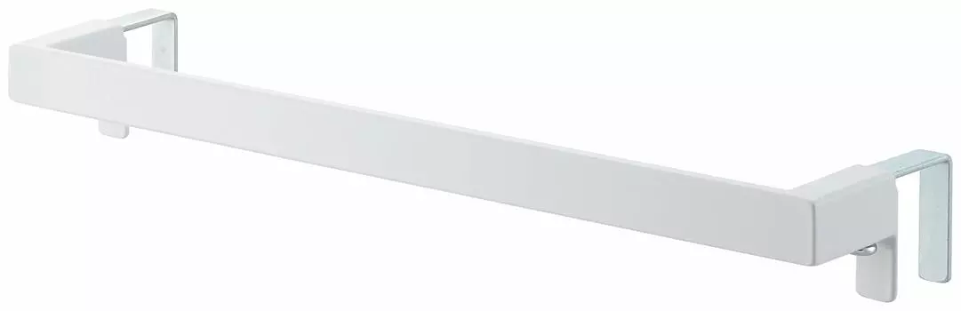 Вешалка для полотенец Yamazaki Jitsugyo, широкая, белая, прибл.. W33XD6~7XH4см Пластина Идеально подходит для толщины двери Регулируемая вешалка для полотенец 4749