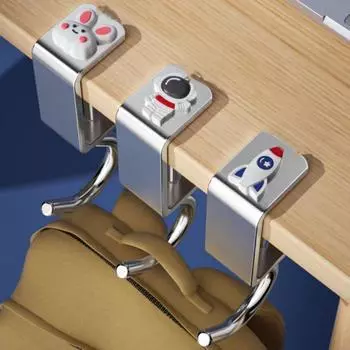 Вешалка для сумок на стол, держатель ключей, крючок для стола без проколов, настенные вешалки, многоцелевой держатель для пальто, органайзер для полотенец в ванной Astronaut