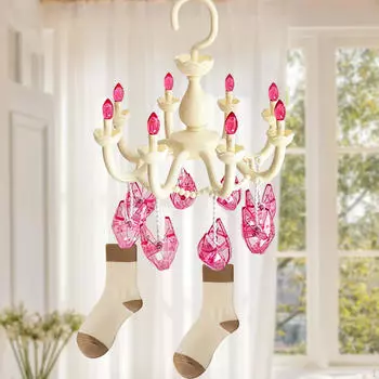 Вешалка для сушки белья, вешалка для носков, вешалка для одежды с зажимом и капельницей для ремня, полотенец, галстуков,