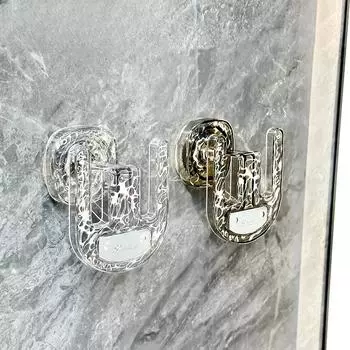 Вешалка для тапочек на присоске для ванной комнаты, без перфорации, крючок для унитаза, настенное хранилище для обуви, сливная полка для хранения 2packs серый