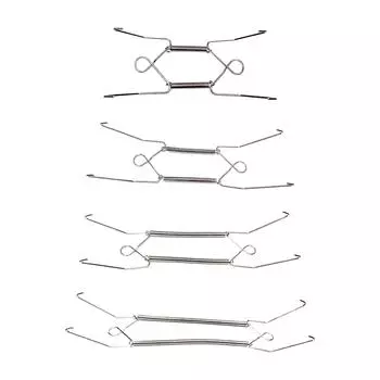 Вешалка для тарелок на стену Прочные держатели для тарелок Держатель для тарелок с пружинным крючком для антикварного фарфора Художественные принадлежности Антикварные тарелки
