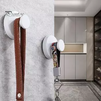 Вешалка для венков на присоске, настенный крючок, грузоподъемность 3 кг, нержавеющая сталь, простая установка, крючок для полотенец, дверная вешалка B