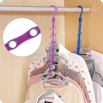 Вешалка Magic Hanger с пятью отверстиями, вешалка для ветровки, многофункциональная ветрозащитная вешалка, вешалка Magic Hanger с пятью отверстиями