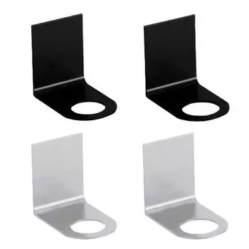 Вешалка на стену, стикер, держатель для геля для душа, держатель для бутылки с шампунем, крючок для мыла для рук, держатель для жидкого мыла для кухни, ванной комнаты L чёрный