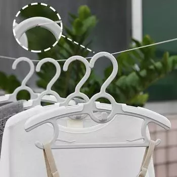 Вешалка-вешалка Компактный нескользящий детский шкаф 10 шт. Выдвижная вешалка для одежды для малышей Домашняя вешалка серый