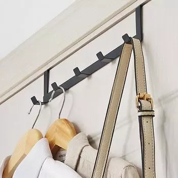 Вешалка за дверью вешалка для одежды дверь спальни без пробивки или маркировки стиль хранения вешалка для одежды крючок для одежды и шляпы