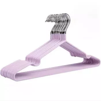 Вешалки для одежды предотвращают скольжение, экономят пространство, прочные, сухие и влажные, толстые вешалки для одежды для дома фиолетовый