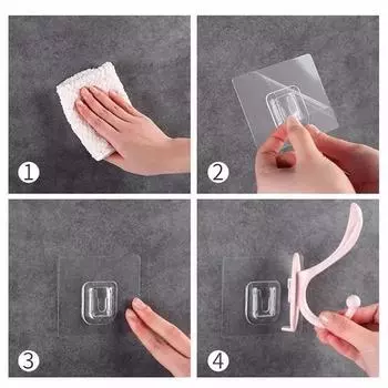 Вешалки Крючки Стеллажи для хранения вещей для дома Пальто Шляпа Одежда Полотенце Ключ Настенный крючок Ванная комната Гостиная Кухня Аксессуары фиолетовый