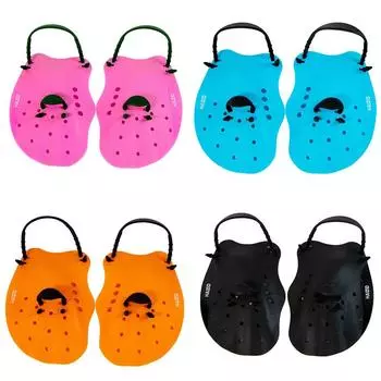 Весла для плавания Bule Diving Hand с перепонками Оранжевый Розовый