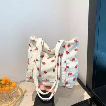 Весна 2024 года, новая портативная сумка-тоут большой вместимости, красивая, простая, модная, в студенческом стиле, повседневная, индивидуальная сумка через плечо чёрный