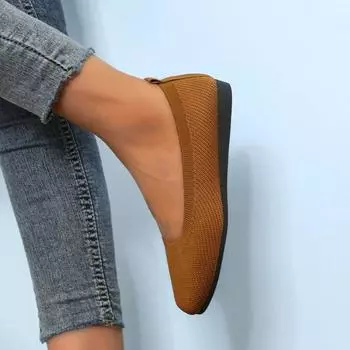 Весна 2024 года, новые туфли большого размера на плоской подошве с круглым носком, женская обувь Doudou для спорта и отдыха 36 белый