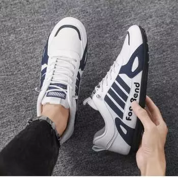 Весна 2025 г. Новые водонепроницаемые и нескользящие спортивные кроссовки для бега повседневные черные рабочие защитные туфли для мужчин 39 белый