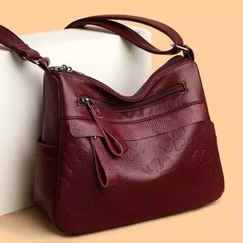 «Весна 2025 г., высококачественная женская сумка-тоут и сумка-мессенджер для поездок на работу и обратно» синий