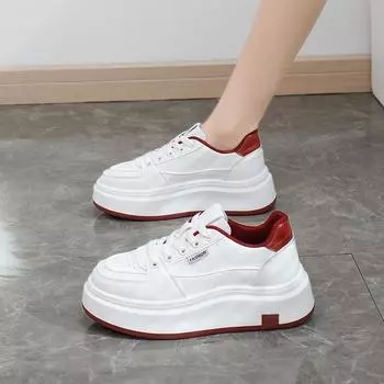 Весна 2025 года, новая корейская версия, модные универсальные повседневные уличные парусиновые туфли для стрельбы, студенческие белые туфли, повседневная обувь ZS83 35