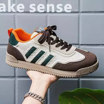 Весна 2025 года, новые мужские туфли для серфинга, классическая цветовая гамма, модный тренд, универсальные, повседневные, для отдыха, для дома и офиса, мужская обувь 39