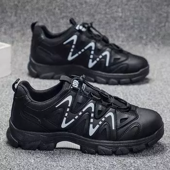 Весна 2025 года, новые мужские туфли, повседневная спортивная обувь, мужская обувь для походов на открытом воздухе, модная обувь большого размера 39