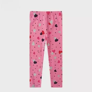 Весна и лето 2024 года. Вышитые трикотажные леггинсы для девочек 7T (120-130 cm)