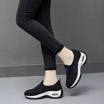 Весна и лето 2025 года, новые модные тенденции среди женщин, увеличивают повседневную женскую обувь из искусственной кожи с сеткой, удобные одинарные туфли большого размера 35 красный