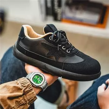 Весна и лето 2025 года, высококачественные модели для прямых трансляций, антибархатная кожаная поверхность, мужская обувь со звездами, мокасины, мокасины с одной педалью, мужская обувь 39 бежевый