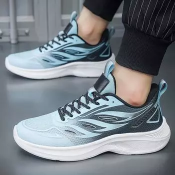 Весна и лето импортные новые кроссовки мужские универсальные большой размер 50 повседневная спортивная обувь дышащая плетеная мужская обувь 39