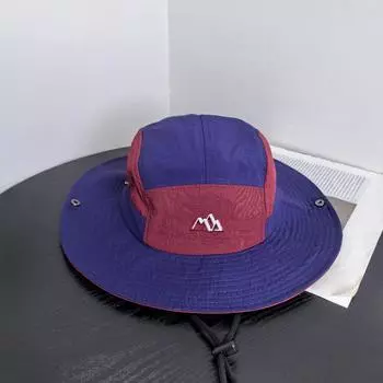 Весна и лето кемпинг отдых универсальная рыбалка скалолазание шляпа цвет соответствующий бренд Tide Mountain Peak быстросохнущая ведро шляпа чехол M56-58cm темно-синий