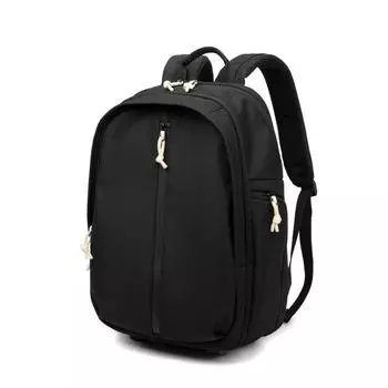 Весна и лето Ниша Повседневная Большая вместительная женская сумка из ткани Оксфорд, студенческий компьютерный рюкзак для пары путешествий чёрный