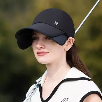 Весна и лето, новая бейсболка с выдвижными полями для отдыха на открытом воздухе, солнцезащитный козырек для мужчин и женщин, одинаковая крышка для лица, солнцезащитный дышащий кепка Adjustable небесно-голубой