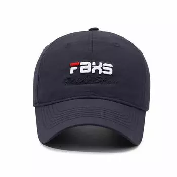 Весна и лето, новая мягкая кепка, мужские и женские кепки с козырьком, модная бейсболка для отдыха на открытом воздухе, быстросохнущая, с вышитым алфавитом Adjustable тёмно-синий