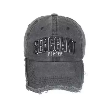 Весна и лето новая стираная хлопковая старая бейсболка в стиле ретро вышитая кепка шляпа от солнца шляпа от солнца Adjustable чёрный