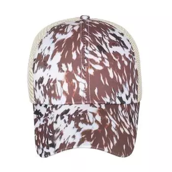 Весна и лето новинка Flame Cross эластичная сетка конский хвост бейсболка кепка кепка солнцезащитная шляпа солнцезащитная шляпа Adjustable пламенный