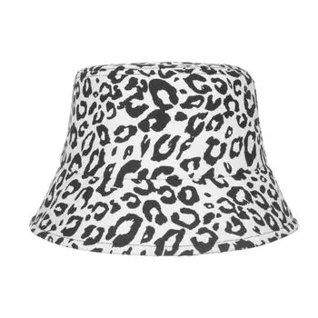 Весна и лето, новинка, леопардовый принт, солнцезащитная шляпа-ведро, панама, шляпа с большим краем, солнцезащитная шляпа с защитой от ультрафиолета F хаки