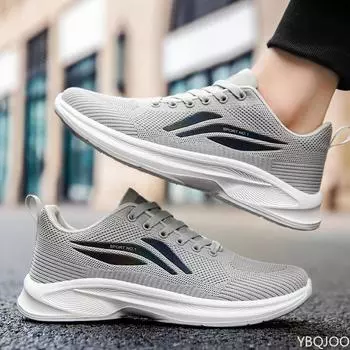 Весна и лето Новые легкие кроссовки для бега для мужчин на открытом воздухе Путешествия Модная удобная спортивная обувь Повседневная обувь 40