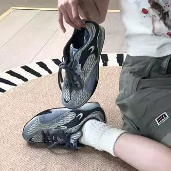 Весна и лето, новые ретро-туфли для пап с круглым носком, толстые туфли на платформе, универсальная повседневная обувь, спортивная обувь для моральной подготовки, популярные одиночные туфли 35