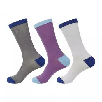 Весна и лето Новые женские носки с золотой и серебряной проволокой и двойным винтом, с грибковым краем, подходящие по цвету, яркие шелковые носки средней длины average size