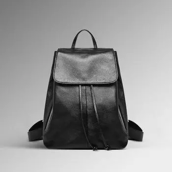 Весна и лето новый модный рюкзак в корейском стиле из натуральной кожи женский верхний слой из коровьей кожи повседневный универсальный рюкзак