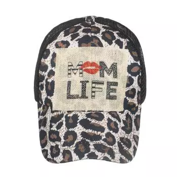 Весна и лето новый наклейка крест эластичная сетка конский хвост бейсболка кепка солнцезащитная шляпа солнцезащитная шляпа Adjustable